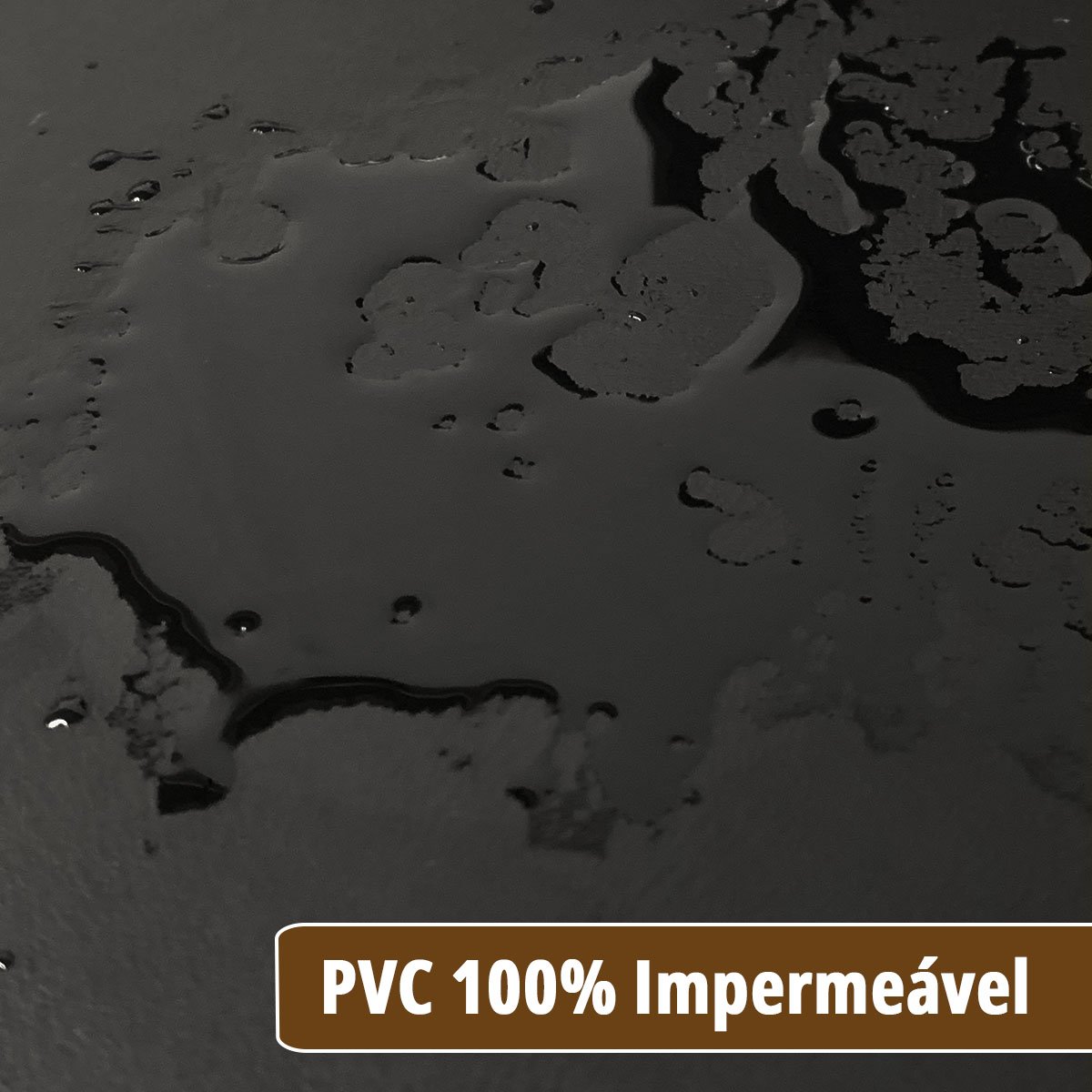6 Jogo Americano Impermeável Couro Pvc Limpa Fácil Ls Pt - 2