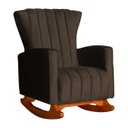 Ver imagem 5 de Kit 02 Poltronas Balanço Melinda Veludo