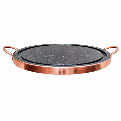 Grill de Pedra Forma 38 cm com Alças