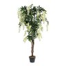 Planta Artificial Cerejeira Pendente Glicinia 185cm Folhagem - 1