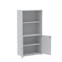 Ver imagem 3 de Armario Misto 02 Portas Pivotante AM1600MX-33 Cinza