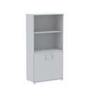 Ver imagem 4 de Armario Misto 02 Portas Pivotante AM1600MX-33 Cinza