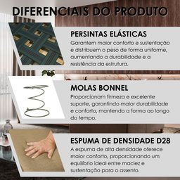 Sofá Grécia 4 lugares com Chaise Bouclê 2,70M - 11