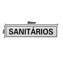 Ver imagem 2 de Combo 3 Placas De Sinalização Sanitários 30x7 Acesso - B-502 F9e