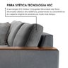 Sofá Grécia 4 lugares com Chaise Bouclê 2,90M - 7