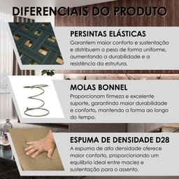 Sofá Grécia 4 lugares com Chaise Linho 2,90M - 11