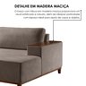 Sofá Grécia 4 lugares com Chaise Linho 2,90M - 6