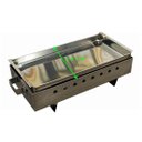 Ver imagem 3 de Braseiro de Mesa para Churrasco em Aço Inox 430