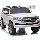 Ver imagem 1 de Carro Eletrico Zippy Toys Toyota Land Cruiser 12V Branco CR