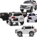 Ver imagem 2 de Carro Eletrico Zippy Toys Toyota Land Cruiser 12V Branco CR