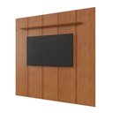 Ver imagem 7 de Conjunto Painel Dominus + Nicho Union 232cm 180cm MDP com LED Naturalle Mavaular Móveis