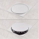 Ver imagem 1 de Ralo Click 15x15 Cm Inox Ideal para Uso em Boxes e Chuveiros em Geral Cromada