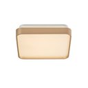 Ver imagem 1 de Arandela/plafon Asti - Ouro Fosco - 28x28xh7cm - Led18w - 2700/4100/6500k - 1800lm
