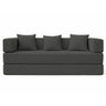 Sofa Cama 2 Lugares Virginia 185cm Boucle Sofa na Caixa Chumbo - 2
