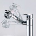 Ver mais imagens de Torneira Inox Bancada Articulada e Giratória Monocomando Inox