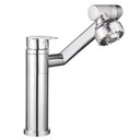 Ver imagem 4 de Torneira Inox Bancada Articulada e Giratória Monocomando Inox