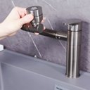 Ver imagem 5 de Torneira Inox Bancada Articulada e Giratória Monocomando Inox