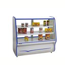 Ver imagem 1 de Balcão Expositor Vitrine Comercial Azul 140cm