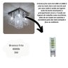 Kit 40 Lâmpadas De Led G9 5W Branco Frio (6000K) - 4