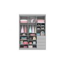 Ver imagem 2 de Guarda Roupa Pérola Cinza - Phoenix Baby