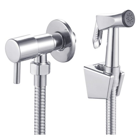 Kit Ducha Higiência Linha Metal 1/4 de Volta Metal