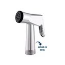 Ver imagem 2 de Kit Ducha Higiência Linha Metal 1/4 de Volta Metal Cinza/Cromado