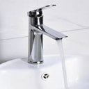 Ver imagem 2 de Torneira Metal Lavatório Bancada Bica Baixa Monocomando Metal Grascan Cinza/Cromado