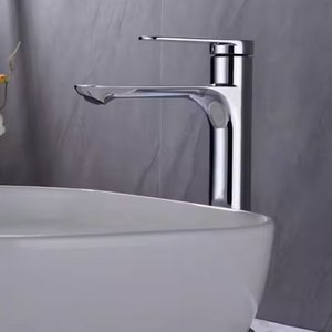 Torneira Metal Lavatório Bancada Bica Alta Monocomando Metal Grascan