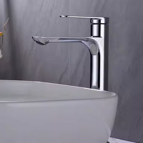 Torneira Metal Lavatório Bancada Bica Alta Monocomando Metal Grascan