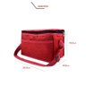 Bolsa Térmica Porta Marmita: Refeições Frescas e Saborosas Cor:vermelha - 3