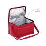 Bolsa Térmica Porta Marmita: Refeições Frescas e Saborosas Cor:vermelha - 2