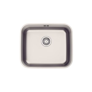 Cuba de Embutir Tramontina Dora 40 Bl R6 em Aço Inox Acetinado com Válvula e Escape 40x34 Cm