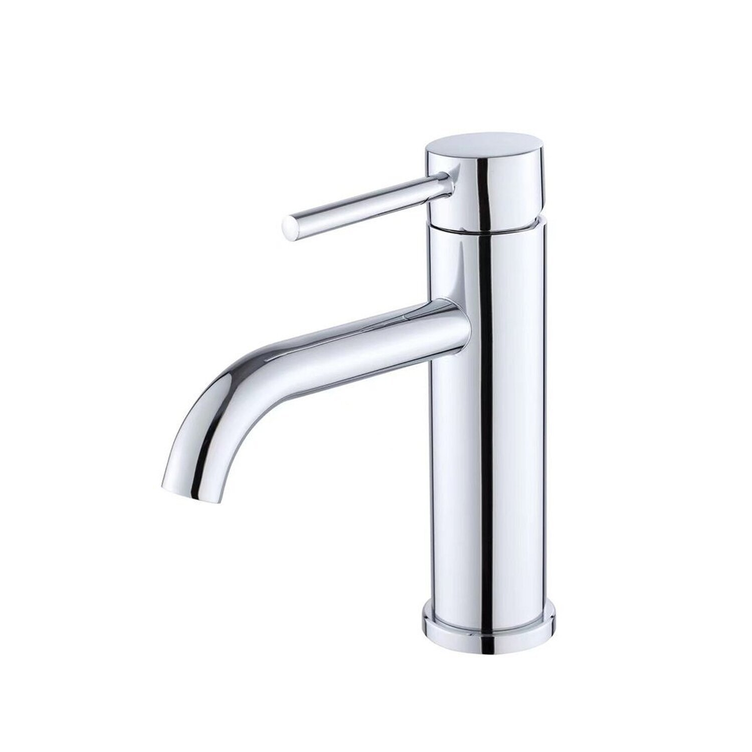 Torneira Inox Lavatório Bancada Baixa Monocomando Inox Grascan - 3