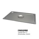 Ver imagem 5 de Cuba Gastronômica de Inox Gn 1/1 de 65 Mm com Tampa Frigopro