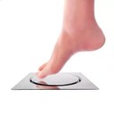 Ver imagem 3 de Ralo Click 10cm X 10cm Inox Ideal para Uso em Boxes e Chuveiros em Geral Metal, Grascan