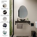 Ver imagem 4 de Lavabo em Porcelanato Esparta 71,2cm X 28,0cm X 43,0cm