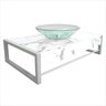 Lavabo em Porcelanato Argos 71,2cm X 28cm X 43,0cm - 1
