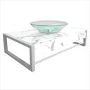 Ver imagem 1 de Lavabo em Porcelanato Argos 71,2cm X 28cm X 43,0cm