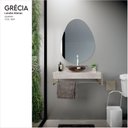 Ver imagem 2 de Lavabo em Porcelanato Atenas 71,2cm x 43,0cm x 28,0cm Bege/Marmo
