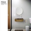 Ver imagem 3 de Lavabo para Banheiro Veneza 55,5cm x 43,0cm x 14,5cm Cobre/Bronze