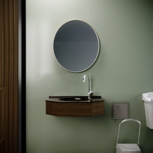 Lavabo para Banheiro Veneza 55,5cm X 43,0cm X 14,5cm