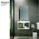 Ver imagem 3 de Lavabo para Banheiro Chelles 66cm x 44,5cm x 38,5cm Branco
