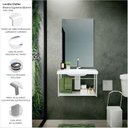Ver imagem 4 de Lavabo para Banheiro Chelles 66cm x 44,5cm x 38,5cm Branco
