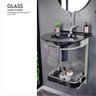Lavabo para Banheiro Cris Mold 50,5cm X 65,5cm X 46,0cm - 3