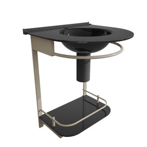 Lavabo para Banheiro Cris Mold 50,5cm X 65,5cm X 46,0cm