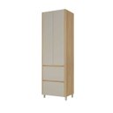 Ver imagem 2 de Paneleiro 2 Portas 2 Gavetas Nesher Rainha 70cm 100 MDF