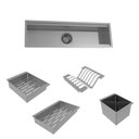 Ver imagem 4 de Canal Organizador Escorredor em Aço Inox 60cm Super Ghelplus