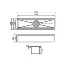 Ver imagem 5 de Canal Organizador Escorredor em Aço Inox 60cm Super Ghelplus