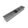 Canal Organizador Escorredor em Aço Inox 90cm Super Ghelplus - 5