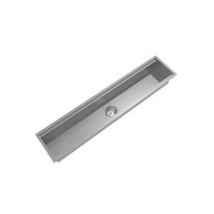 Canal Organizador escorredor em aço Inox 90cm Super GhelPlus